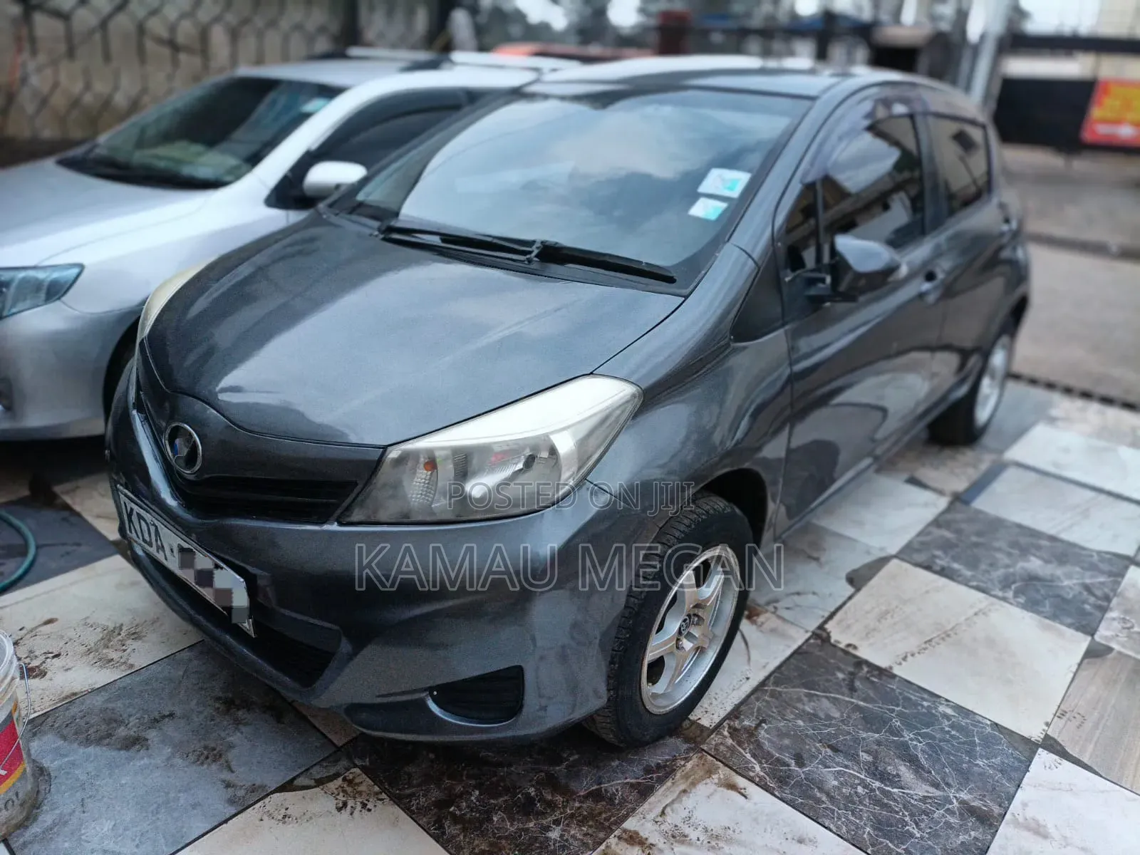 Toyota Vitz 2008 Matt Black