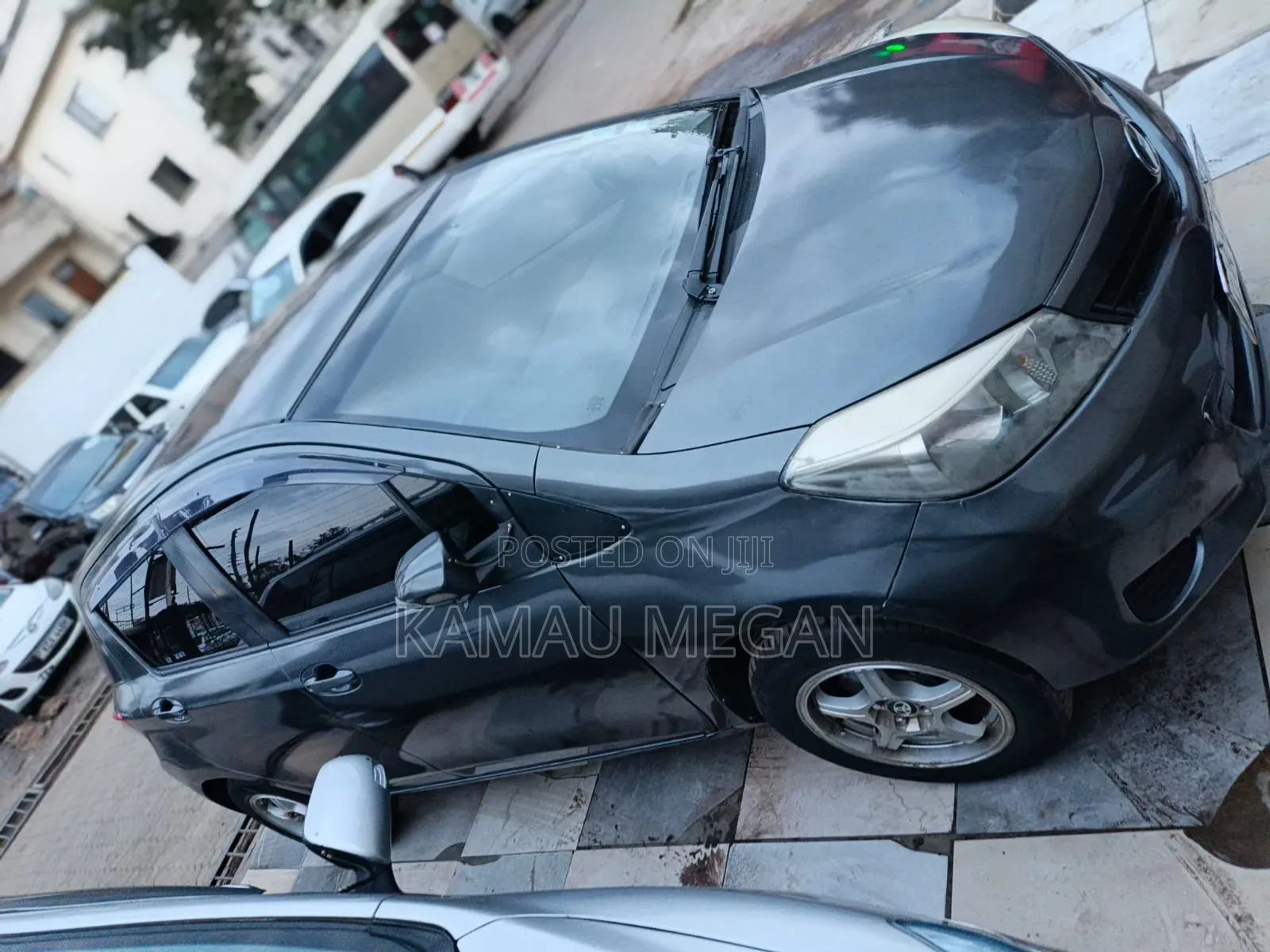 Toyota Vitz 2008 Matt Black