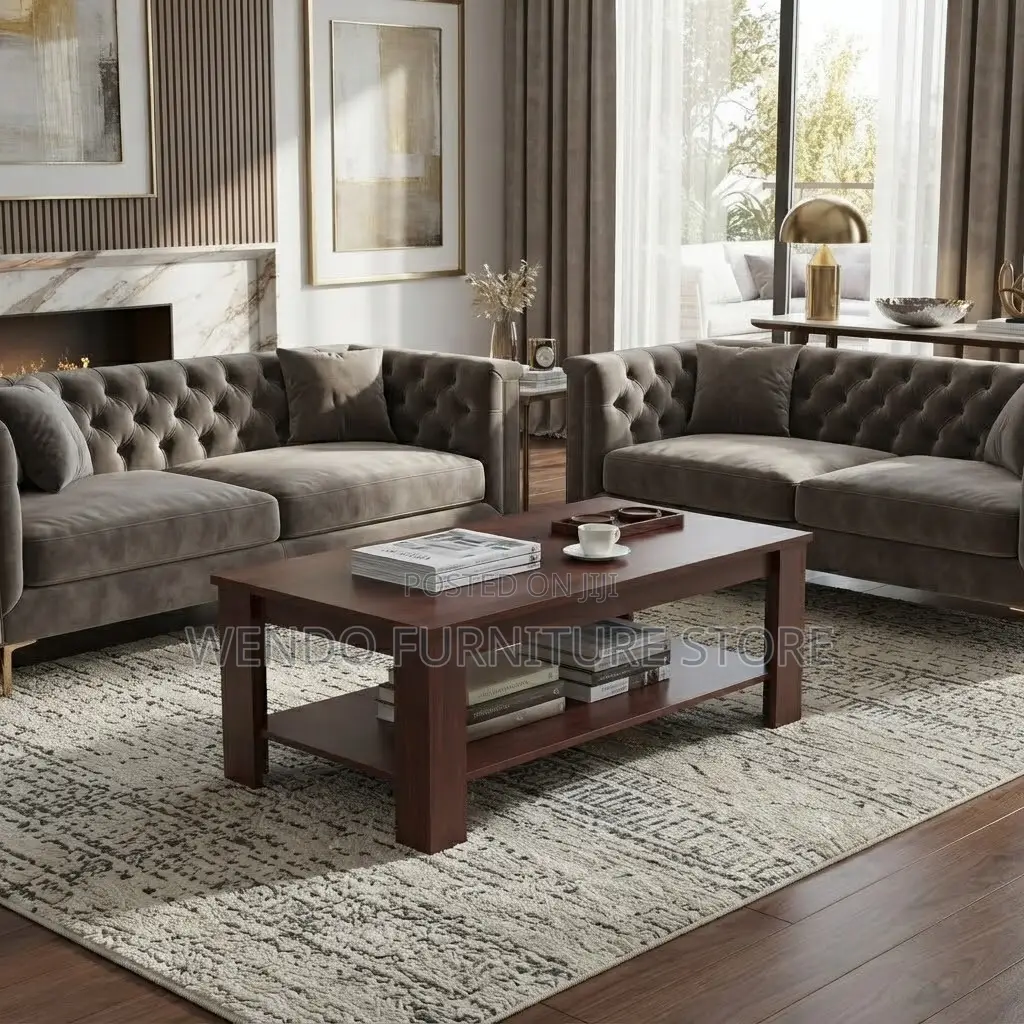 Coffee Table; Mahogany Home Office Tea Table