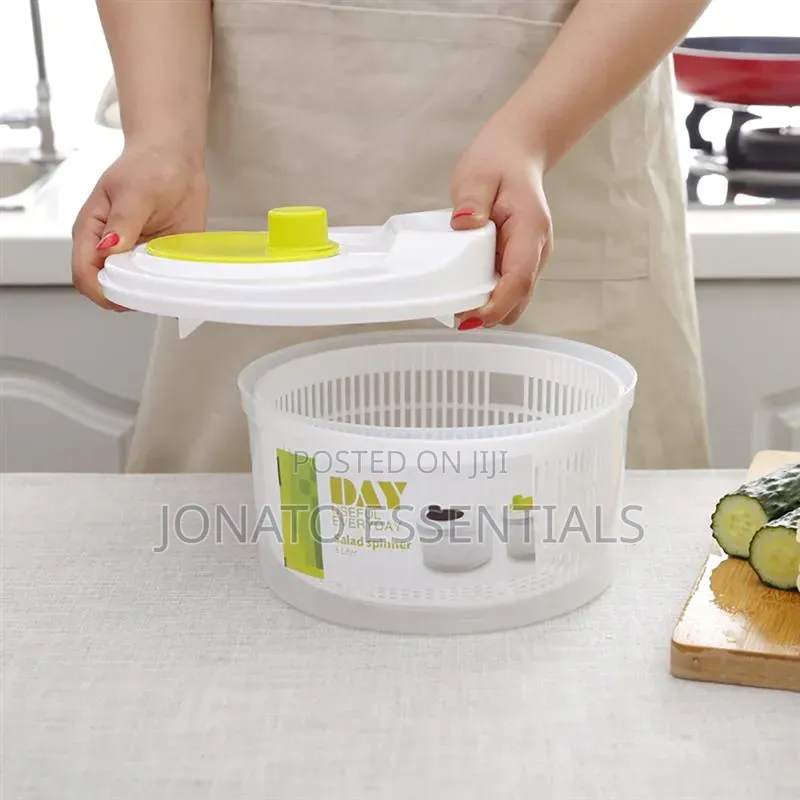 Manual Salad Spinner and Vegetable Dryer
