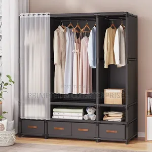 Elegant Heavy Duty Metallic Wardrobe