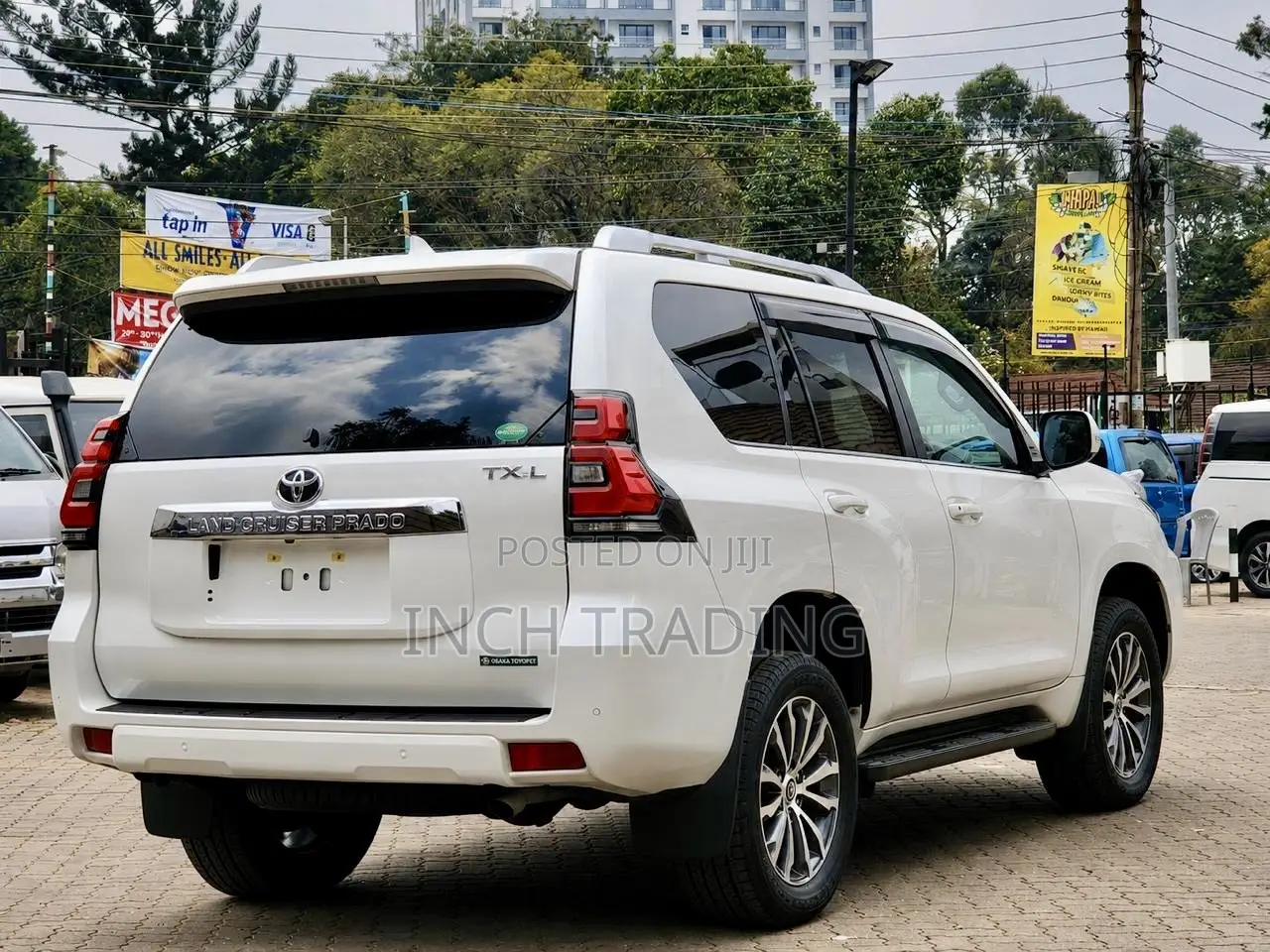 Toyota Land Cruiser Prado 2.8 2019 White