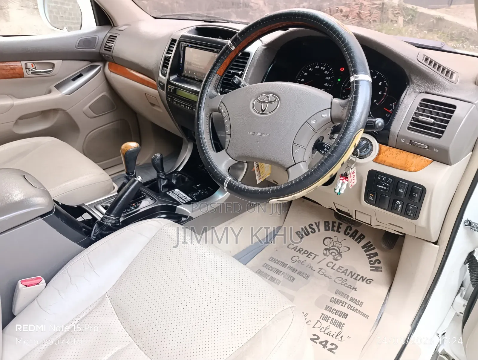 Toyota Land Cruiser Prado 2007 Pearl