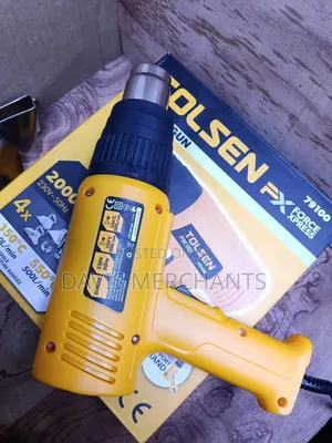 Tolsen Hot Air Gun 2000 Watts Model 79100 500l/Min Hot Air Flow