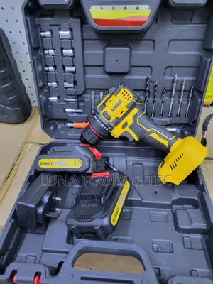 Dewalt Brushless Drill 198v and Accessories