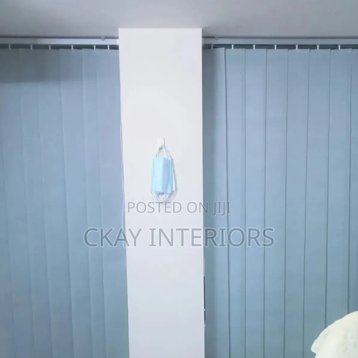Blue Hospital Vertical Blinds