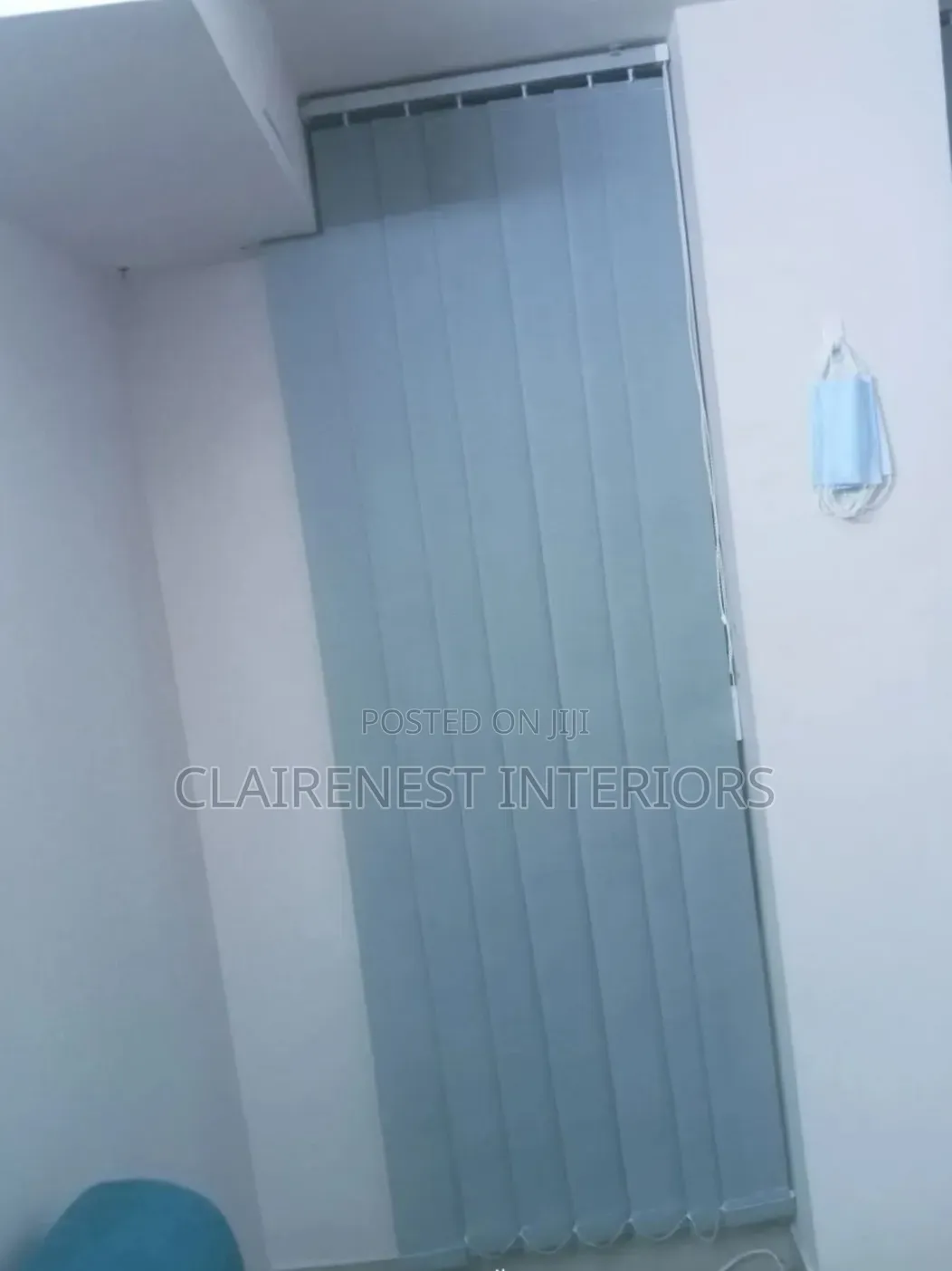 Blue Hospital Vertical Blinds