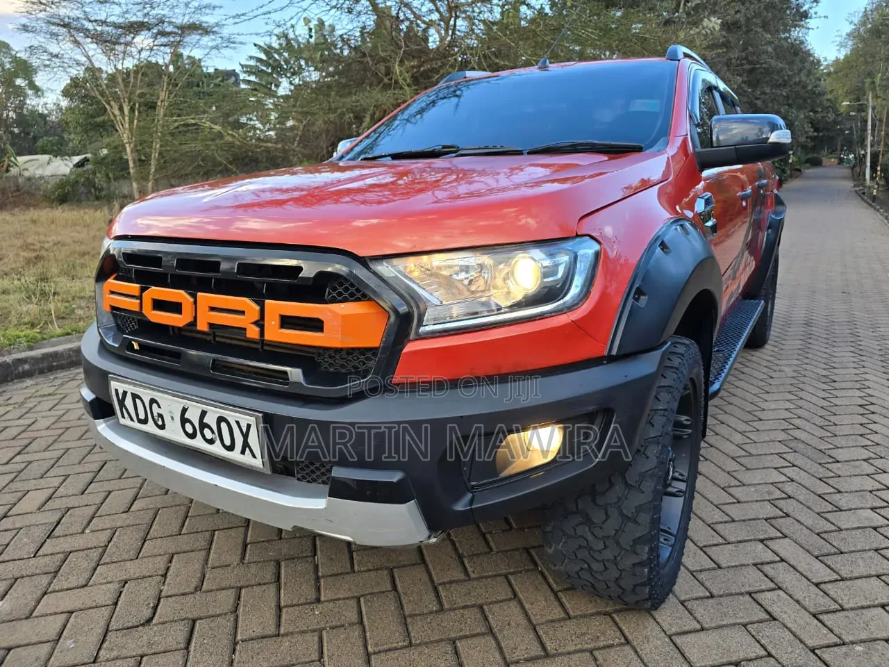Ford Ranger Wildtrak 2014 Red