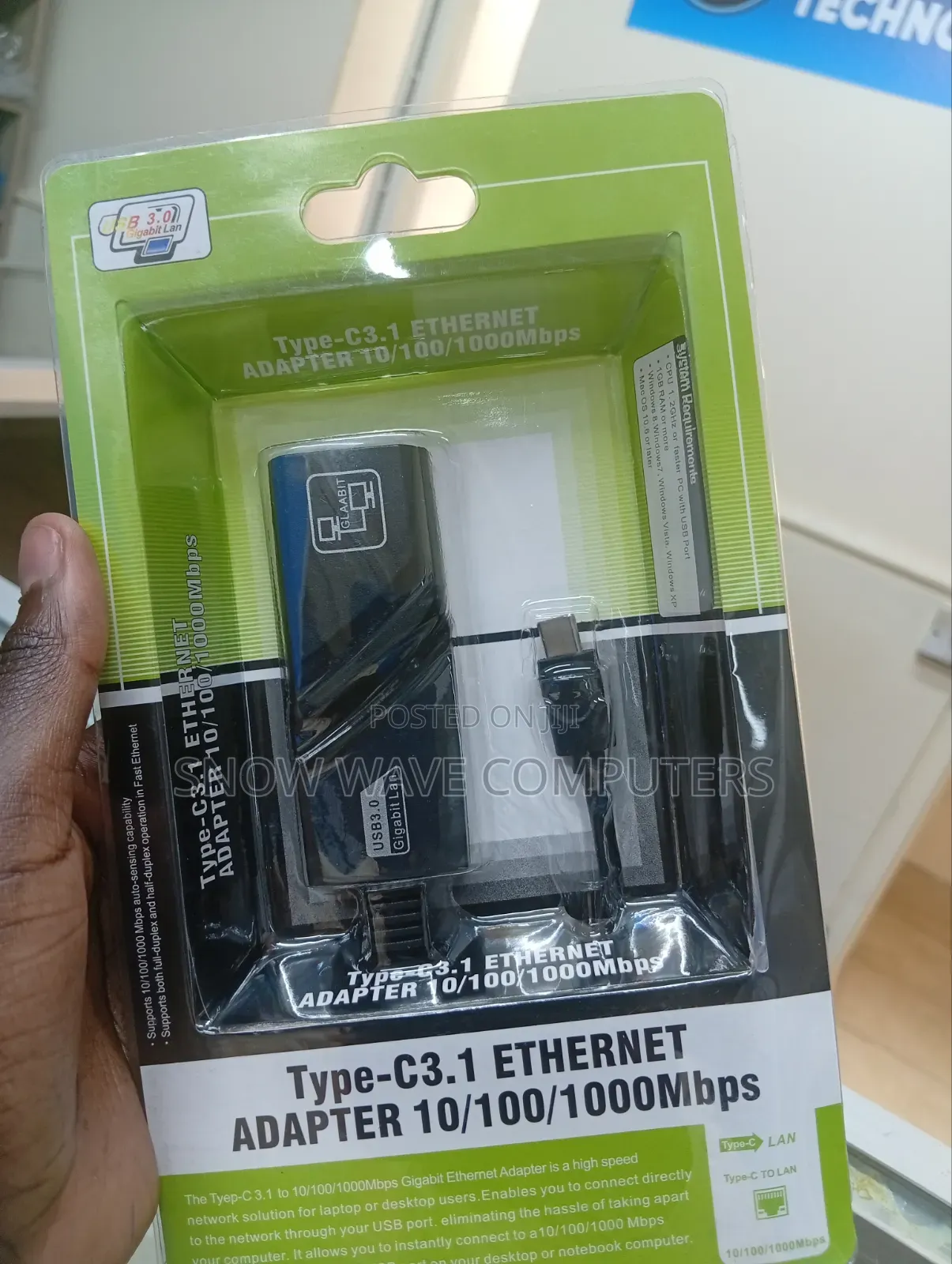 Type C to Ethernet Adapter