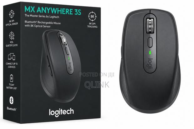 Logitech MX Anywhere 3S Bluetooth Rechargeable Mouse