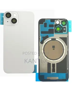 Generic iPhone 14 Plus Back Glass Cover With Magnet and Lens