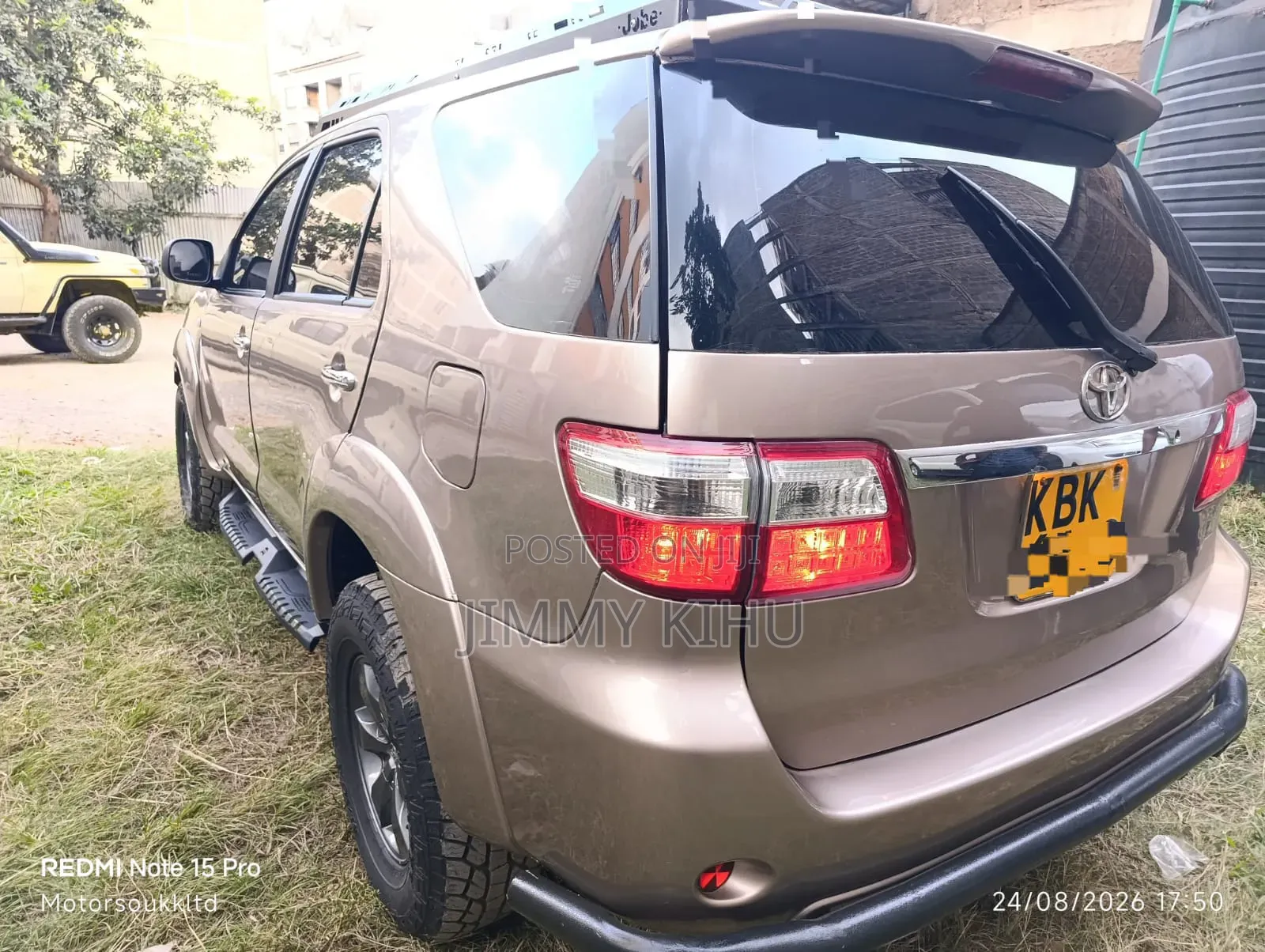 Toyota Fortuner 2007 Brown