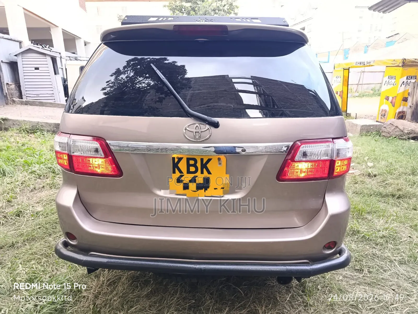 Toyota Fortuner 2007 Brown