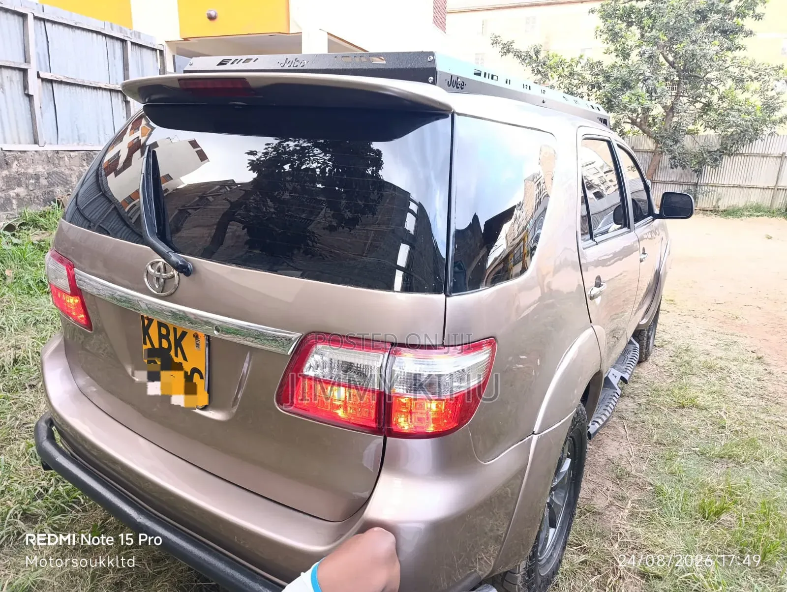 Toyota Fortuner 2007 Brown