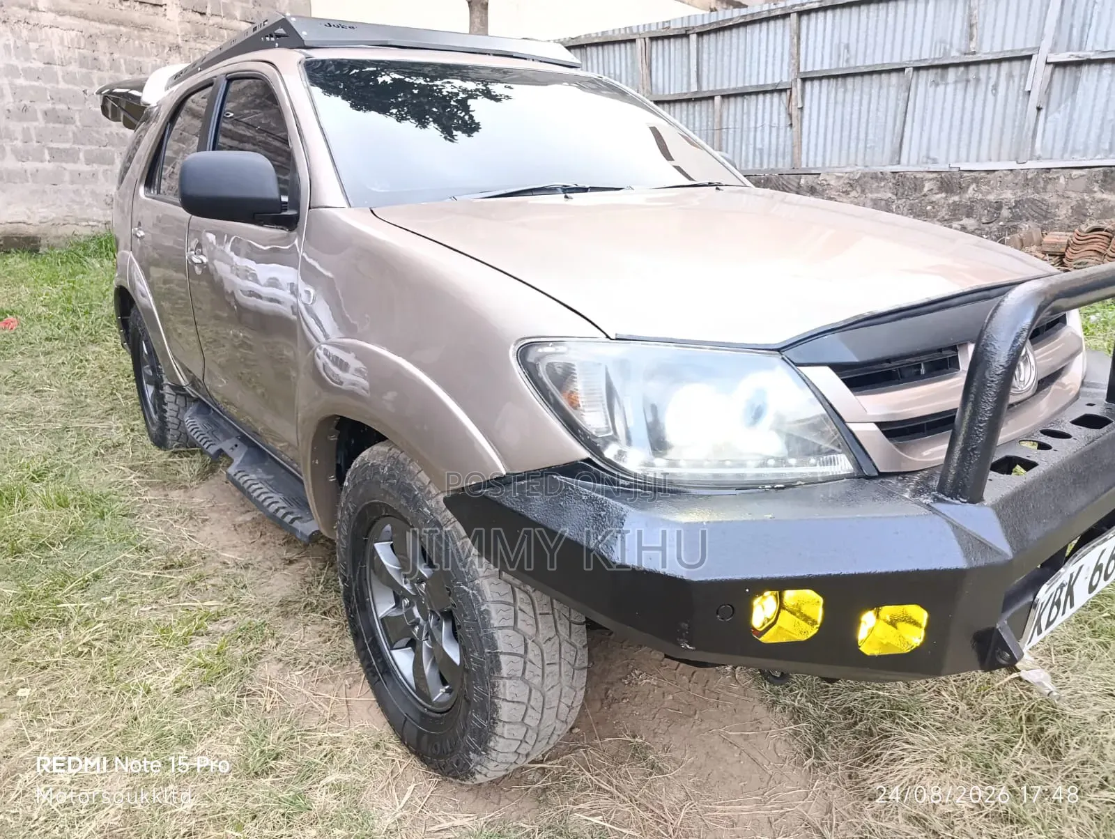 Toyota Fortuner 2007 Brown