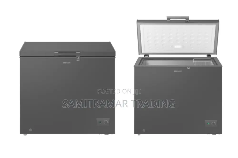 RI70F20V2GAUT: Samsung Dark Grey 198L Freestanding Chest Freezer