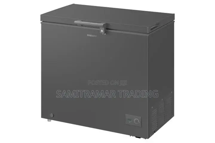 RI70F20V2GAUT: Samsung Dark Grey 198L Freestanding Chest Freezer