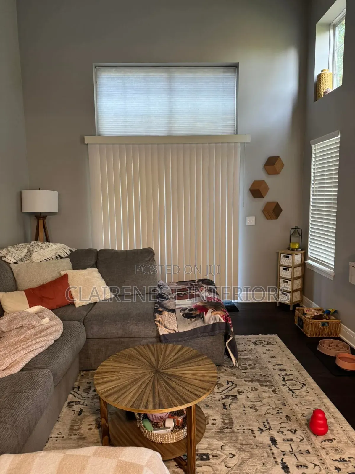 Modern Vertical Blinds for Active Households.
