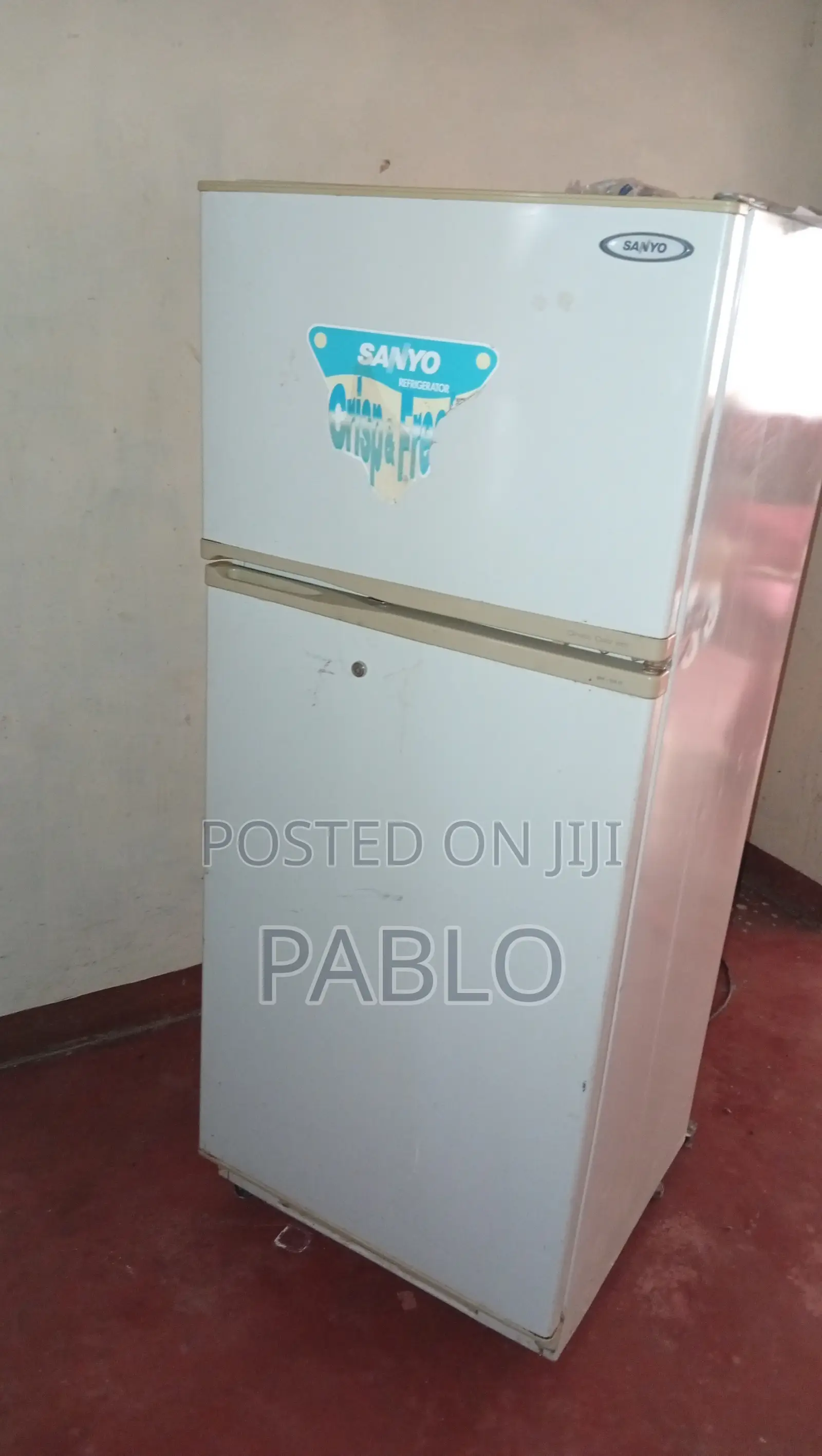 Broken Sanyo Double Door Fridge (272L) - For Parts or Scrap Free