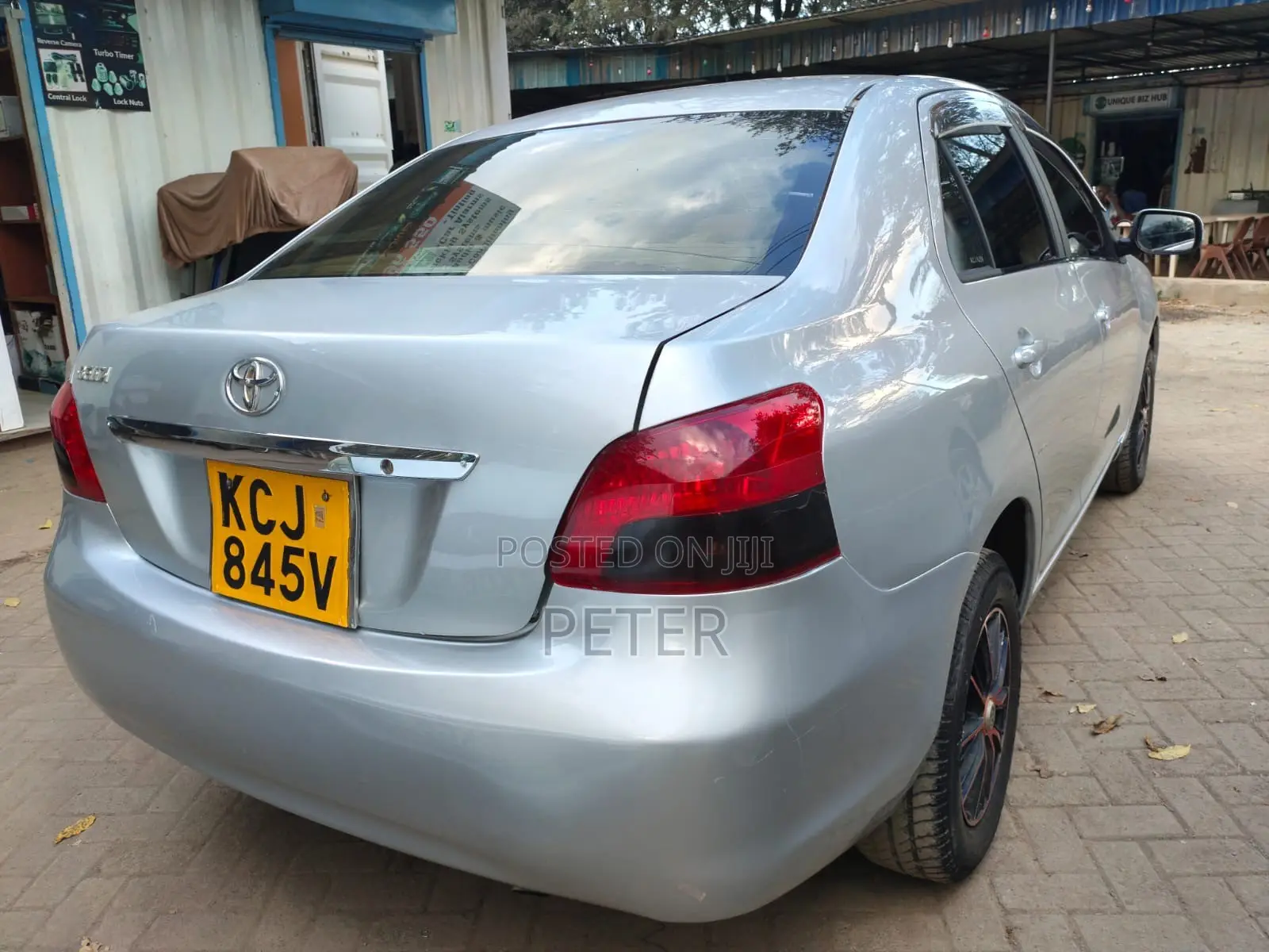 Toyota Belta 2008 Silver