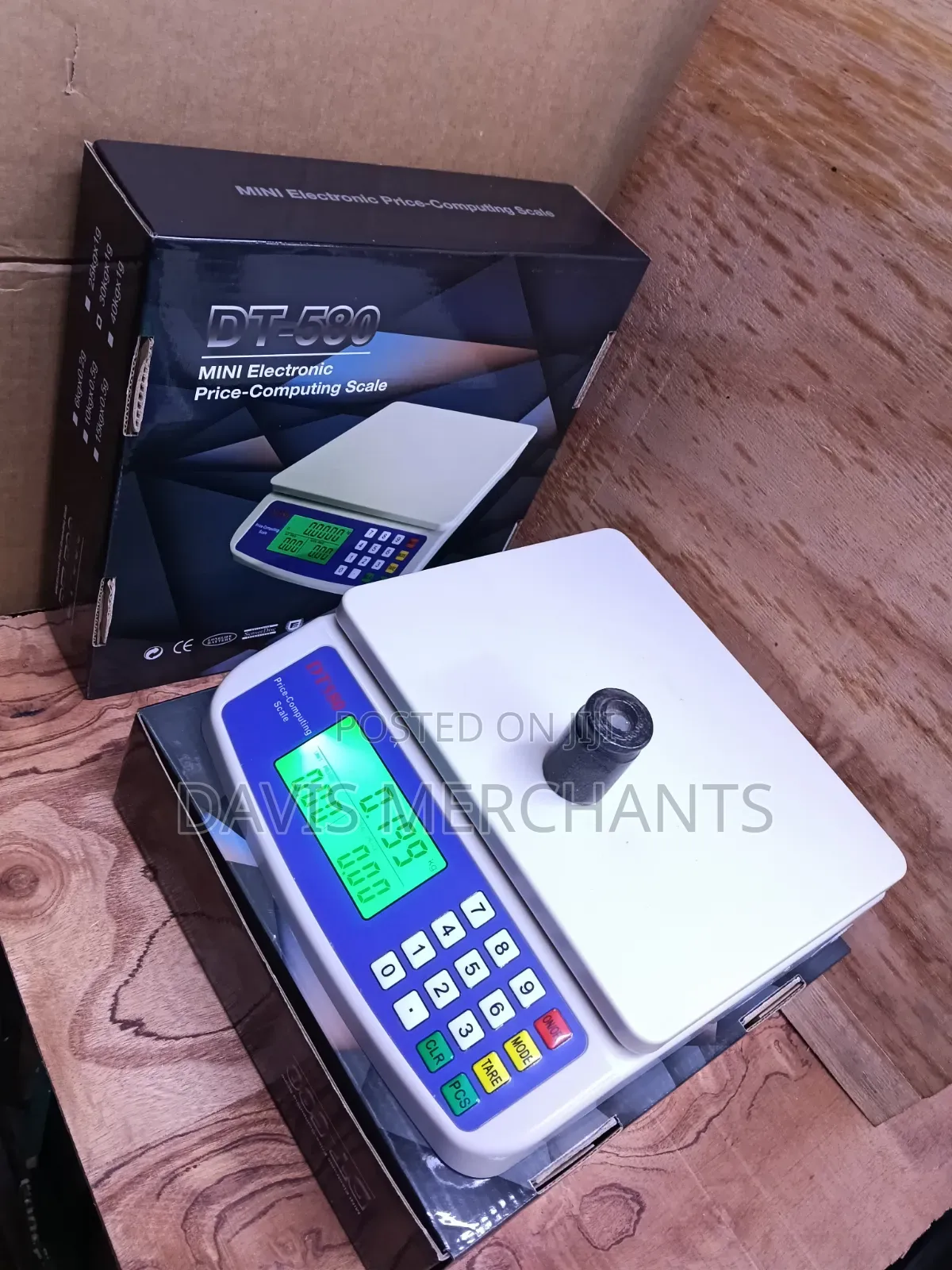 Commercial 30 KGS Max Scale Battery Electricity Powered ModelDT580