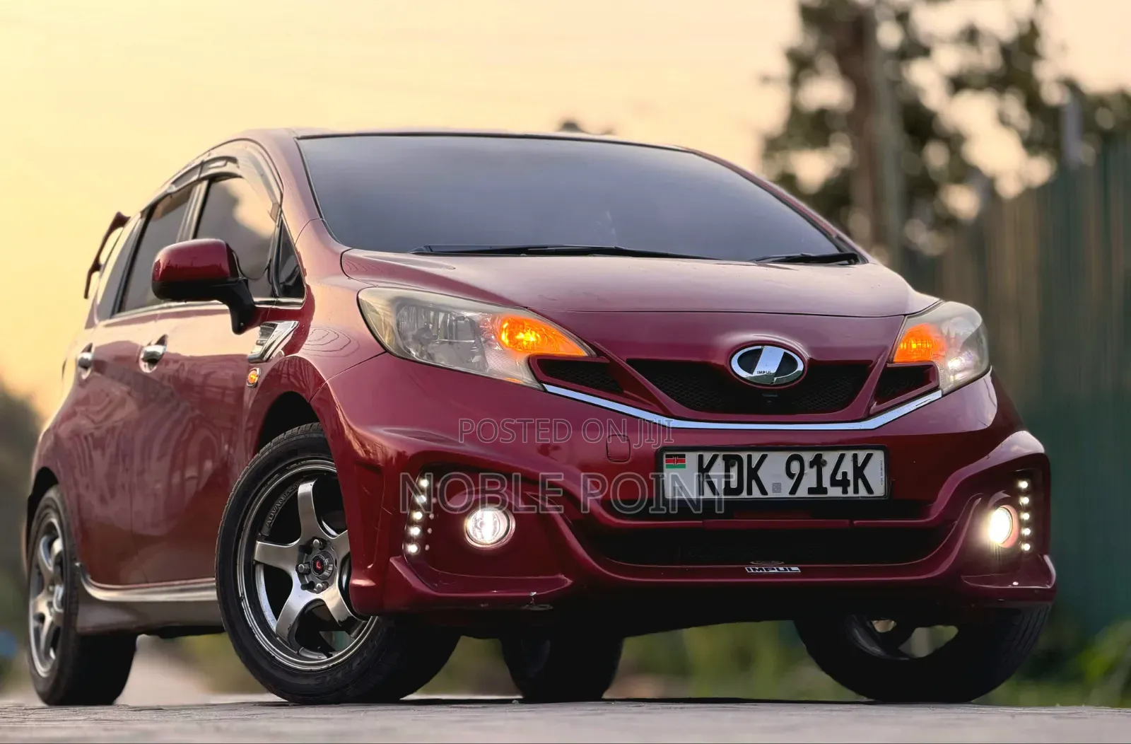 Nissan Note 2014 Maroon