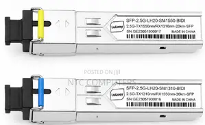 2.5G BiDi SFP Module, Single Mode Single Fiber Transceiver, 20km