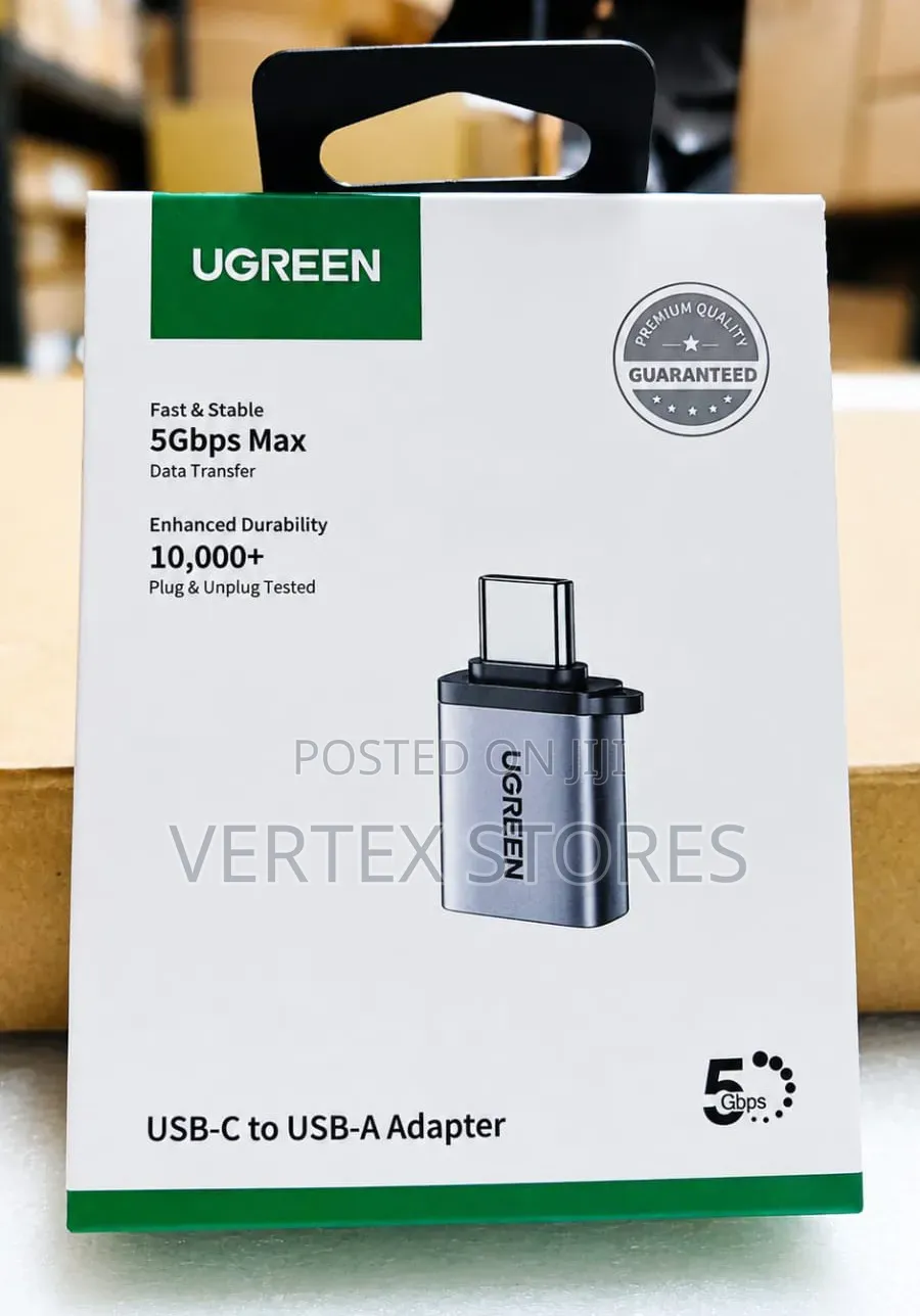 Ugreen Us270 Type C 3.1 Male to USB 3.0 a Female Aluminium Otg Adapter