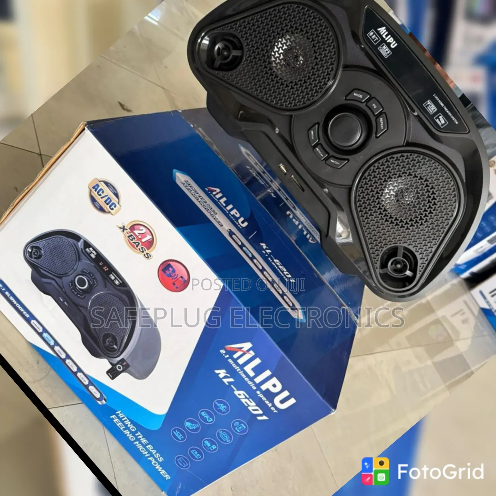 Ailipu 6201 2.1CH Multimedia Speaker–Powerful Home Entertainment Sound
