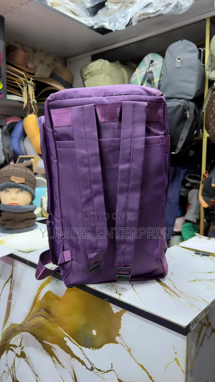 Dark Purple Multi Purpose Travel/#Gymbackpacks at 1000