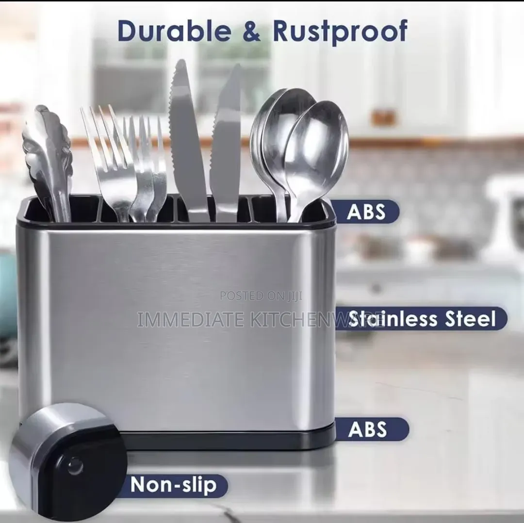 3 Compartment Kitchen Cutlery Holder