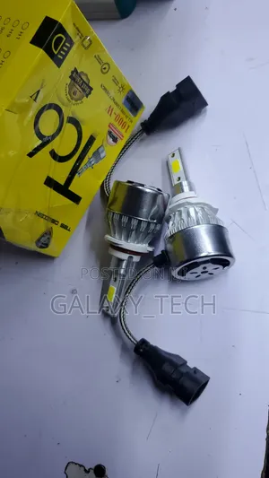 T6 LED Car Headlight Bulbs - 1000W Super Bright - H11 / H4 / H7