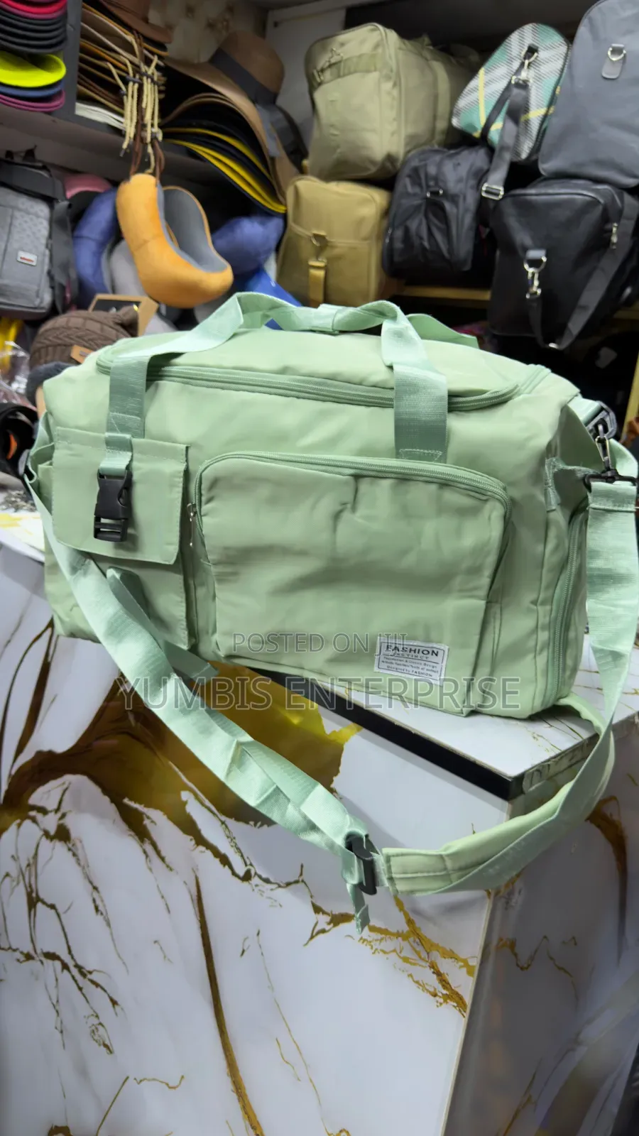 Green Multi Purpose Gym /Travel Backpacks at 1000