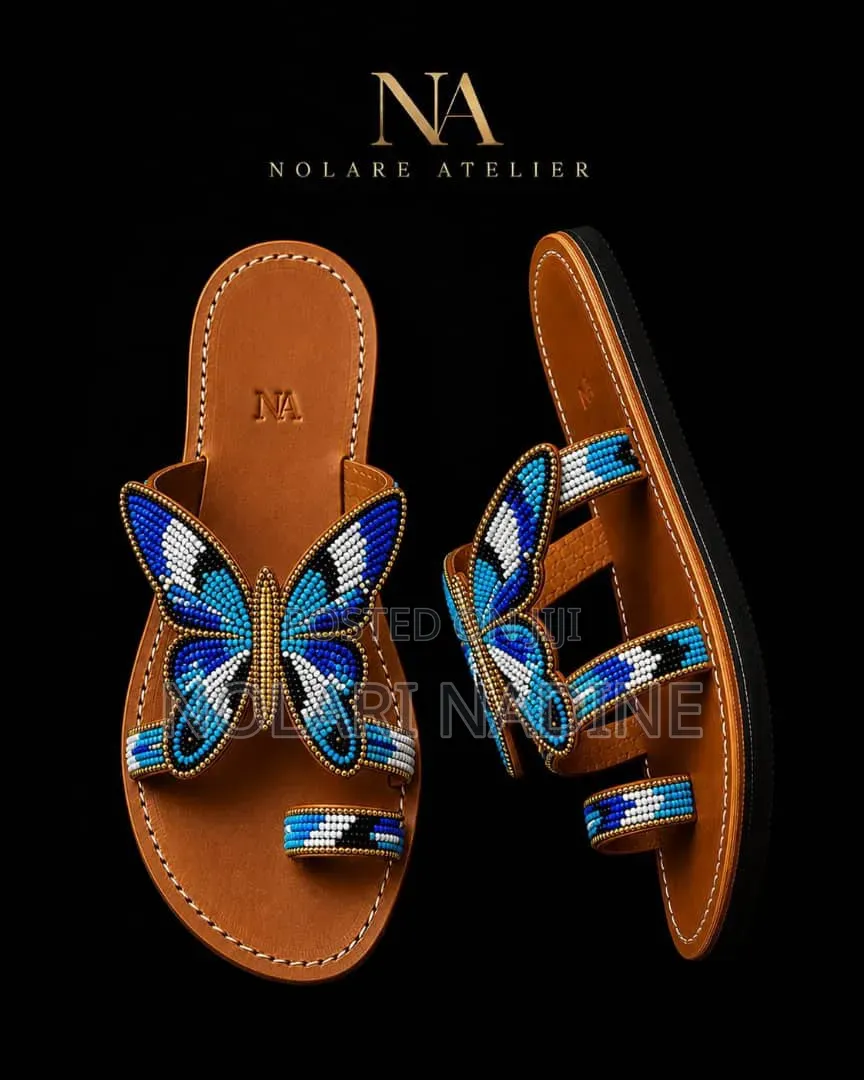 Handmade Maasai Leather Sandals _ Custom Sizes