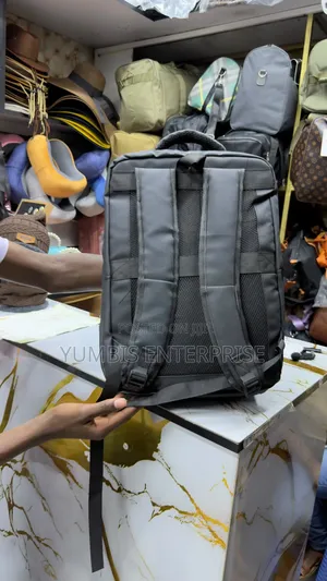 Yida Quality Black Spacious Backpacks at 1600