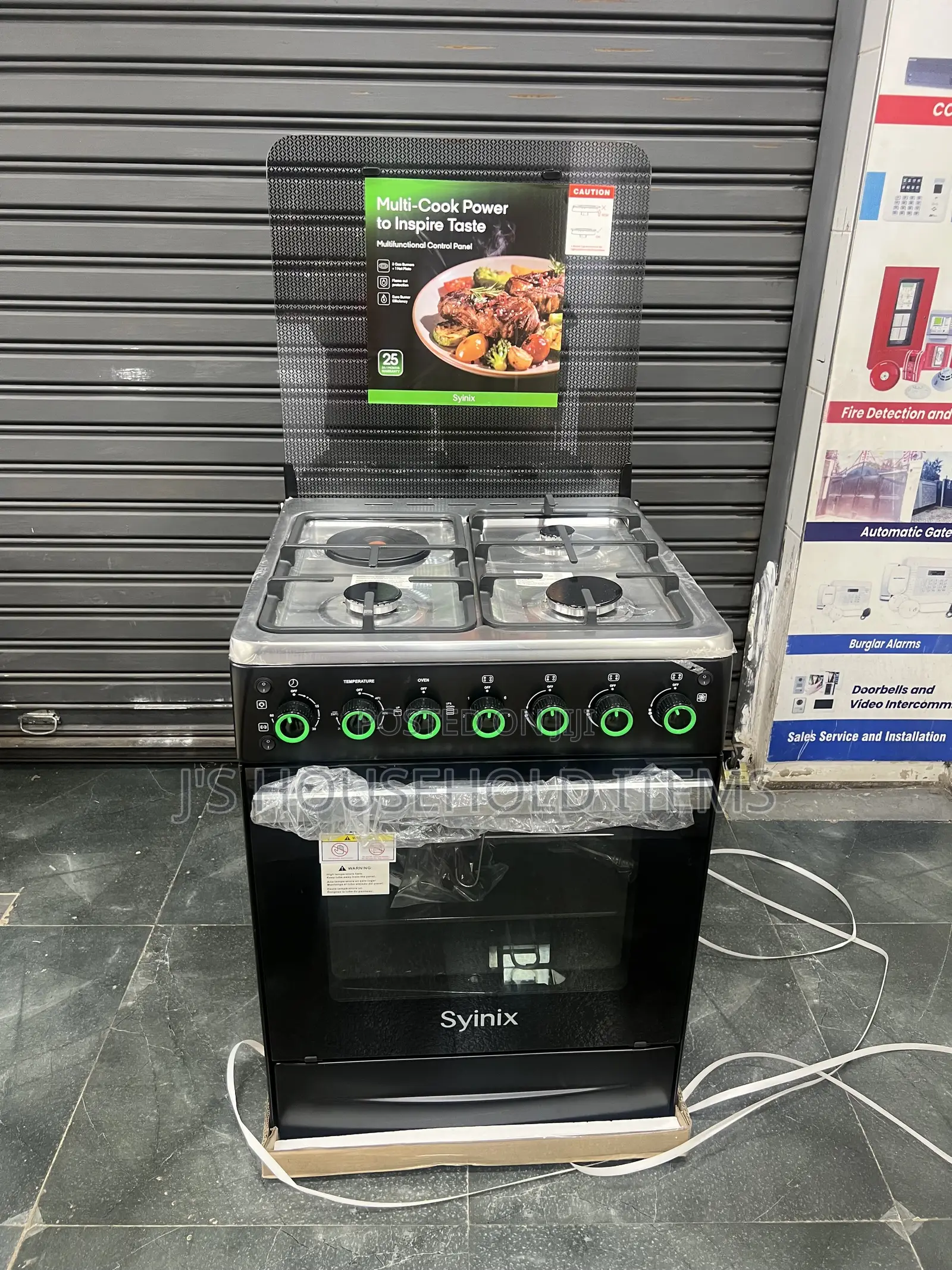Syinix 60*60 With Gas Censor,auto Ignition