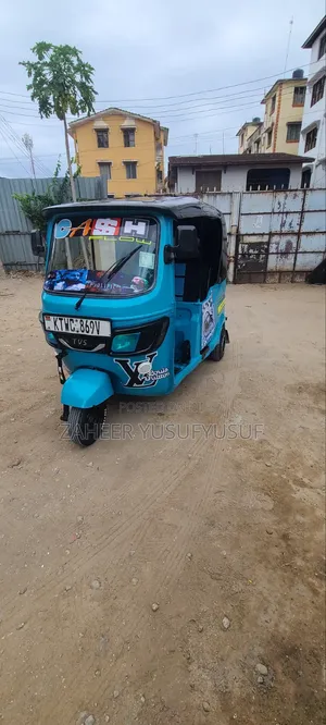 New TVS King Deluxe Plus iTouch Start 2020 Blue