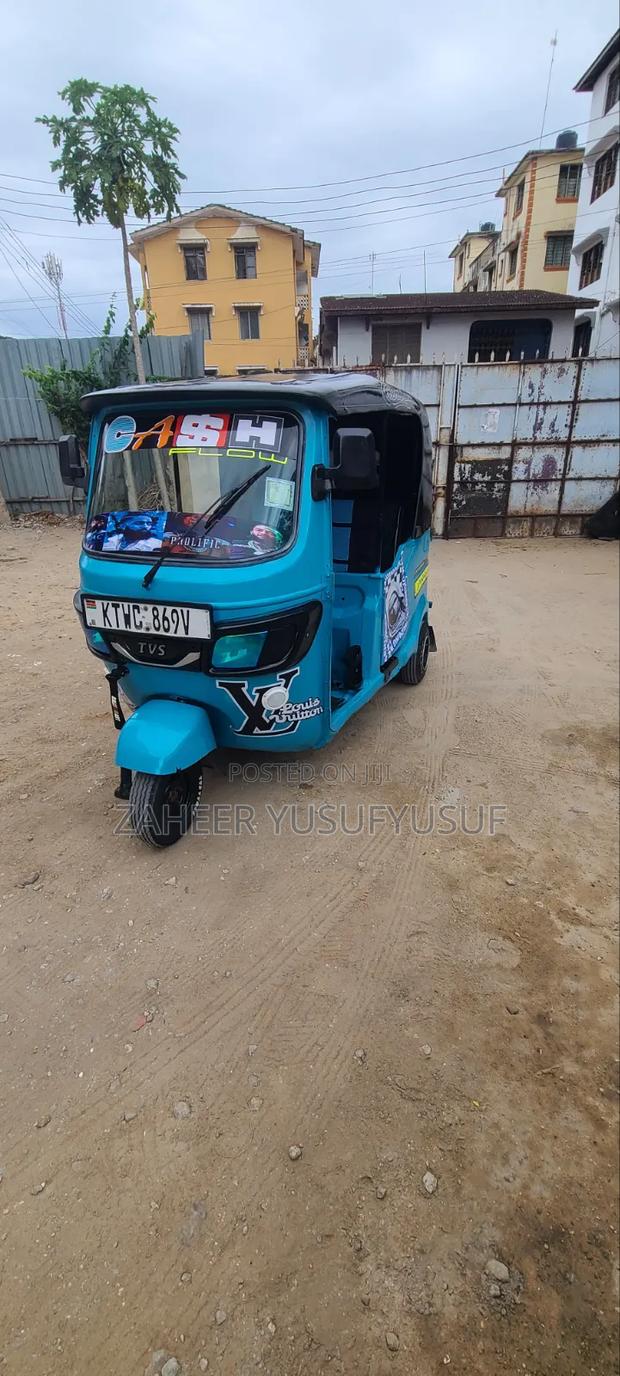 New TVS King Deluxe Plus iTouch Start 2020 Blue