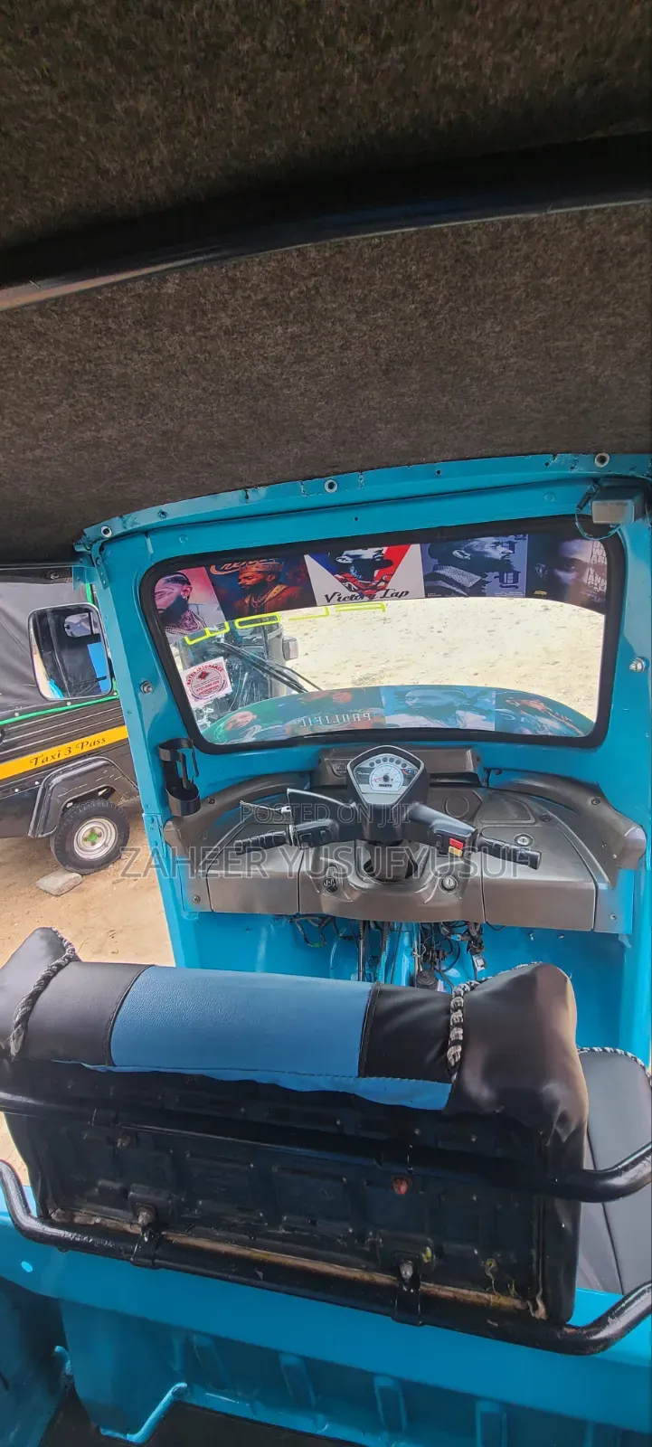 New TVS King Deluxe Plus iTouch Start 2020 Blue