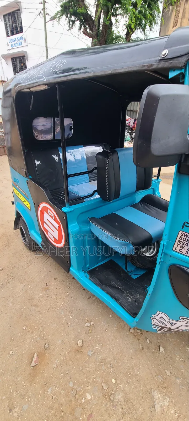 New TVS King Deluxe Plus iTouch Start 2020 Blue