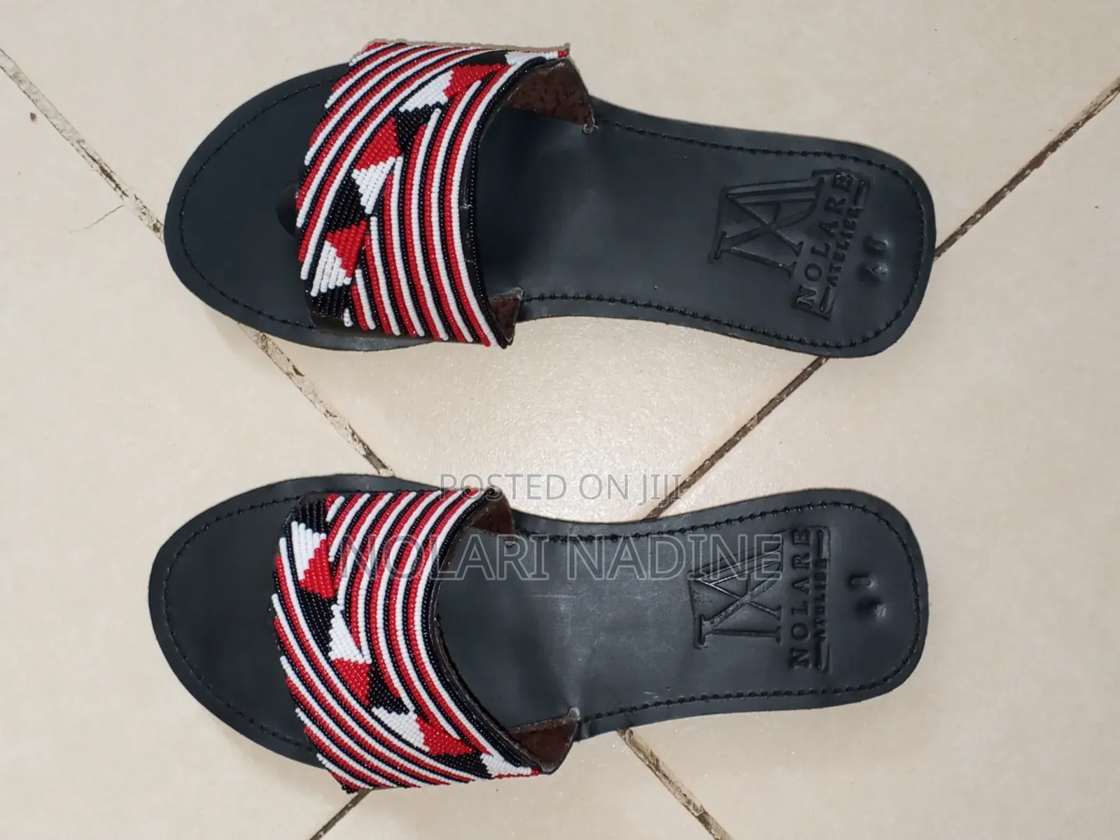 Handmade Maasai Leather Sandals _ Custom Sizes