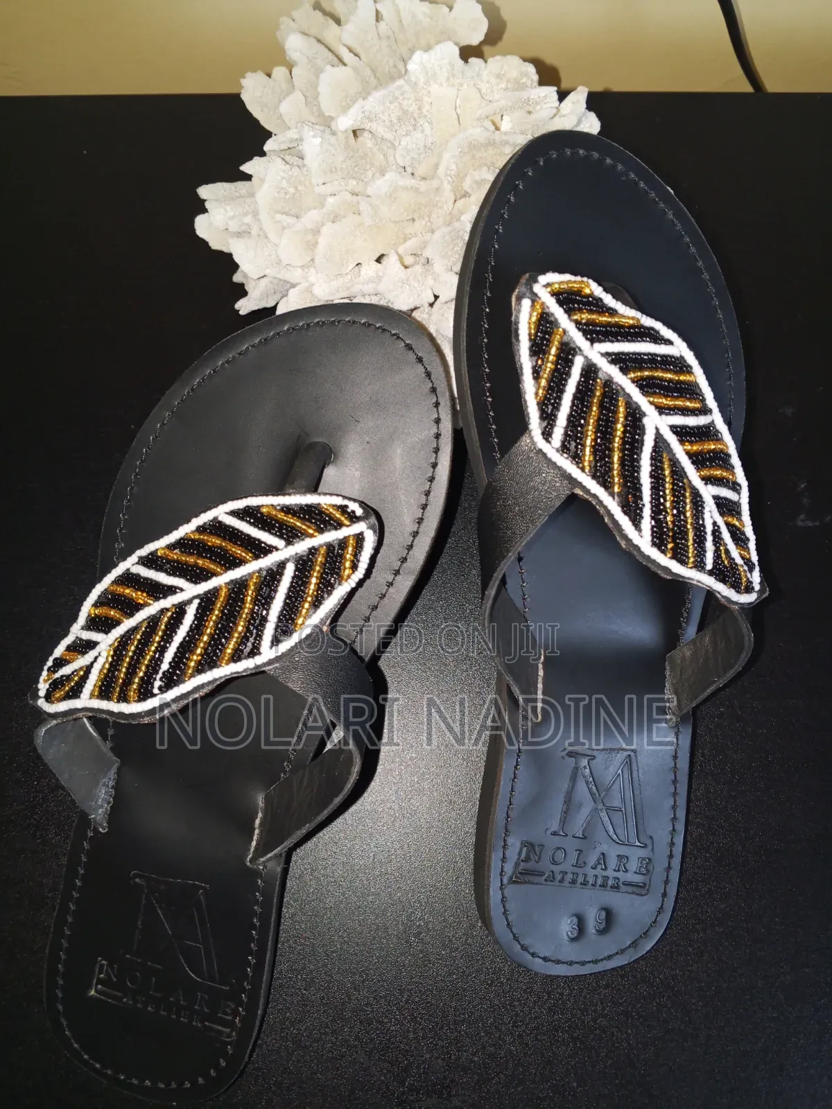 Handmade Maasai Leather Sandals _ Custom Sizes