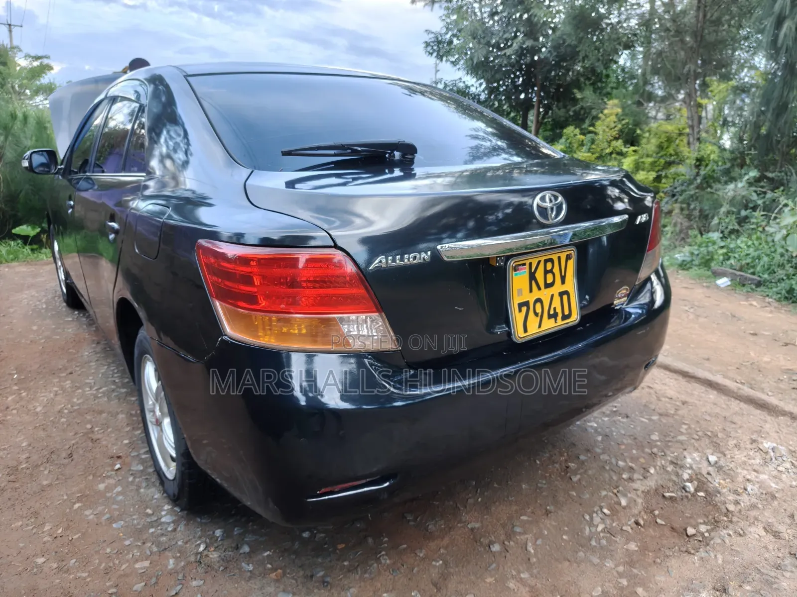 Toyota Allion 2007 Black