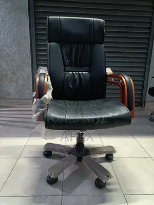 Wooden Padded Arms Executive Director Chair