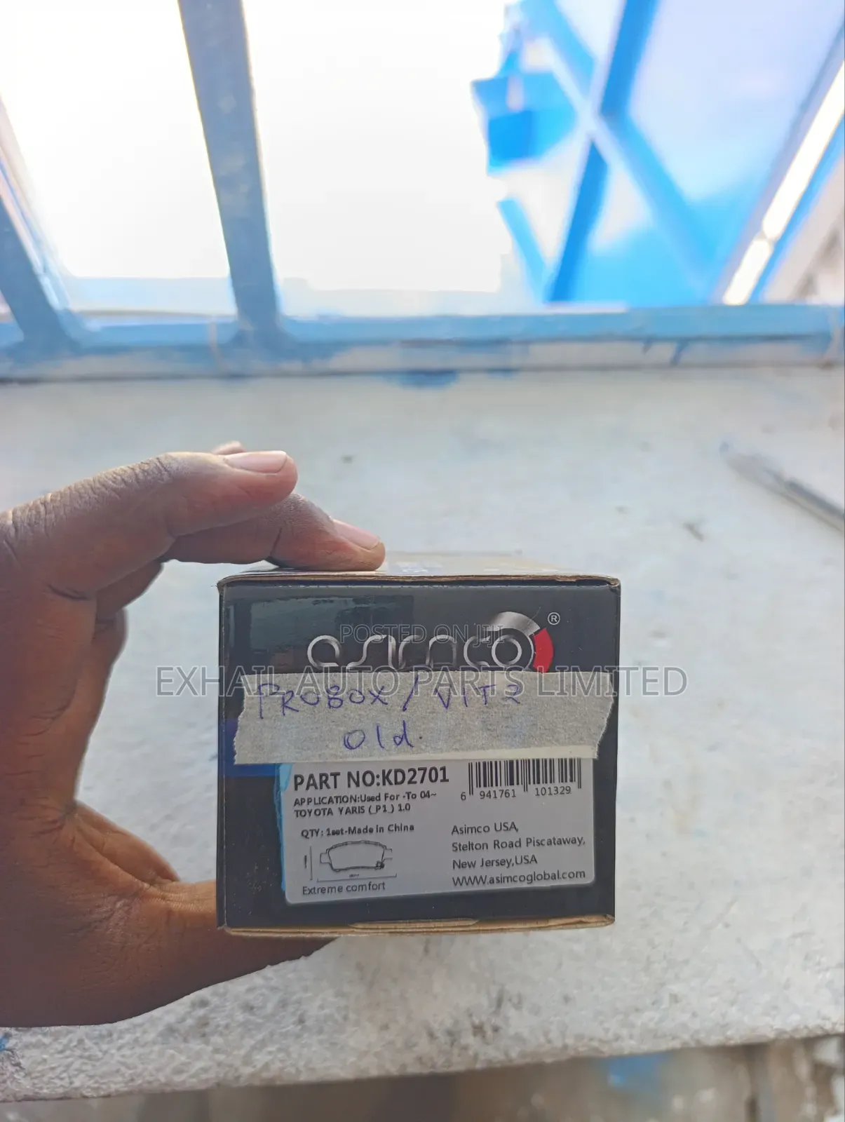 Probox/Vitz KD2701 ASIMCO Brake Pads