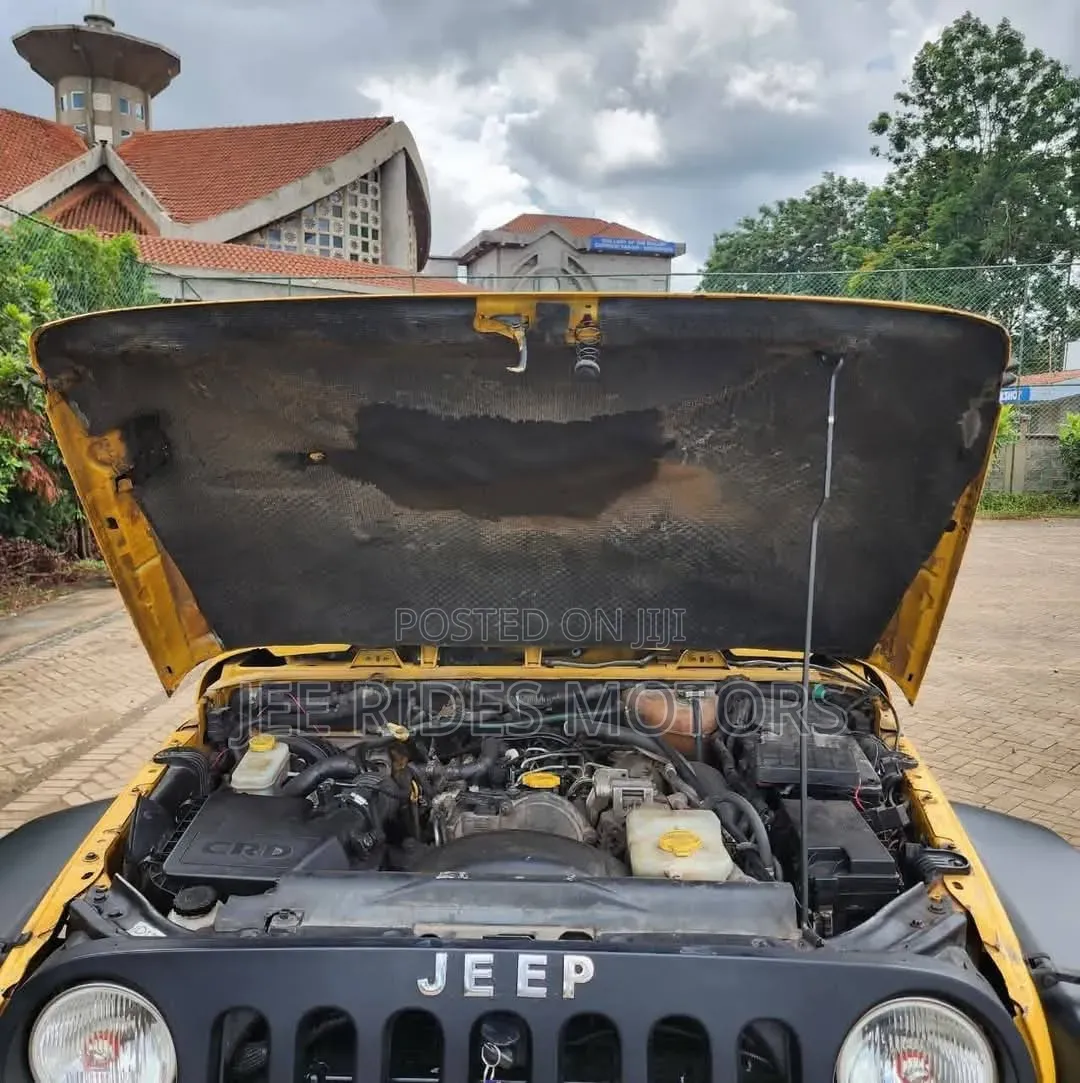 Jeep Wrangler 2010 Yellow
