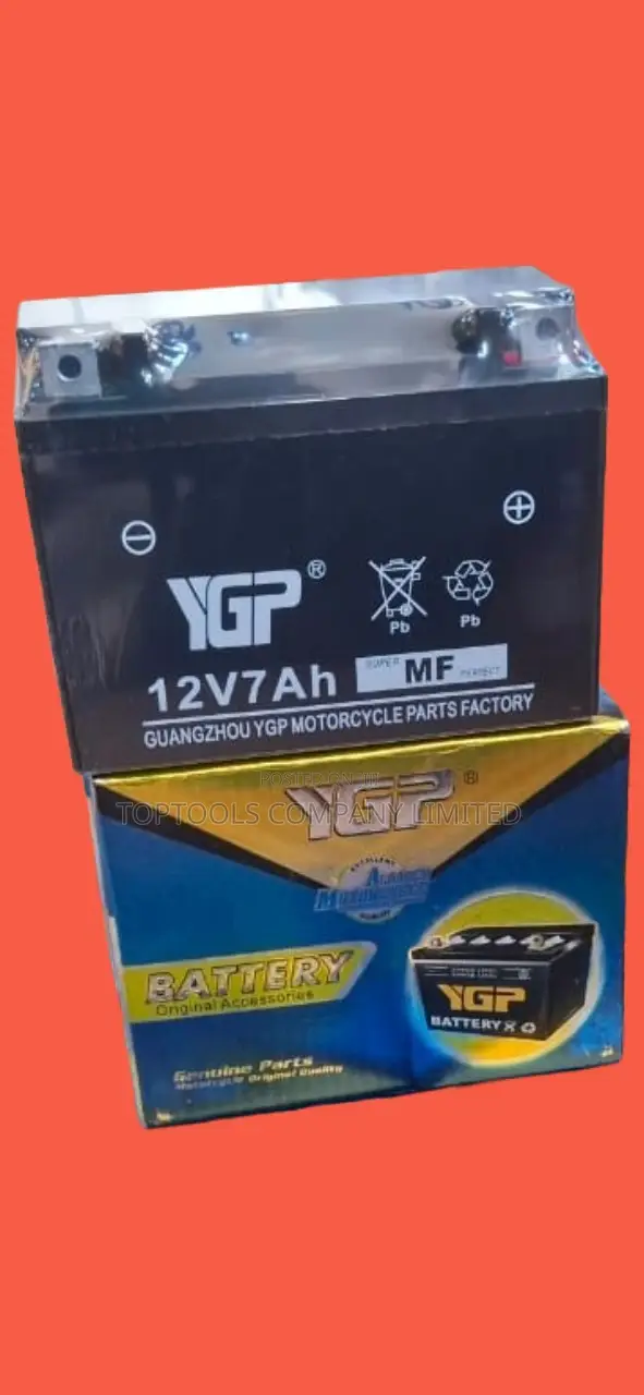 YGP Motorbike Battery 12v 7ah