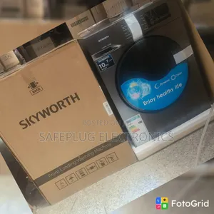 Skyworth 8KG Front Loader – Automatic Washing Drying Machine