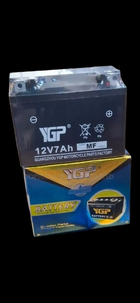 YGP Motorbike Battery 12v 7ah