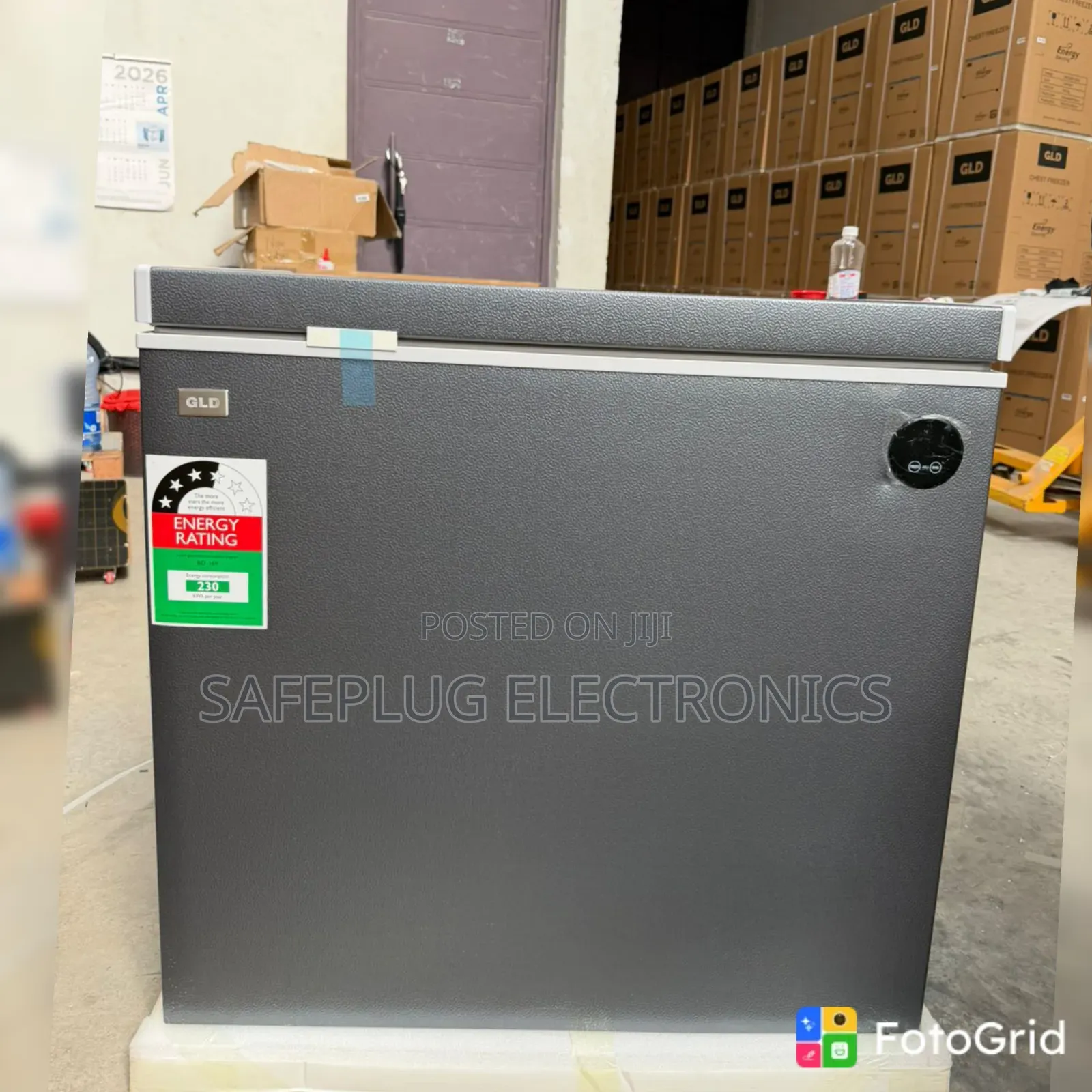 GLD 60L Chest Deep Freezer – Reliable Home Business Freezer